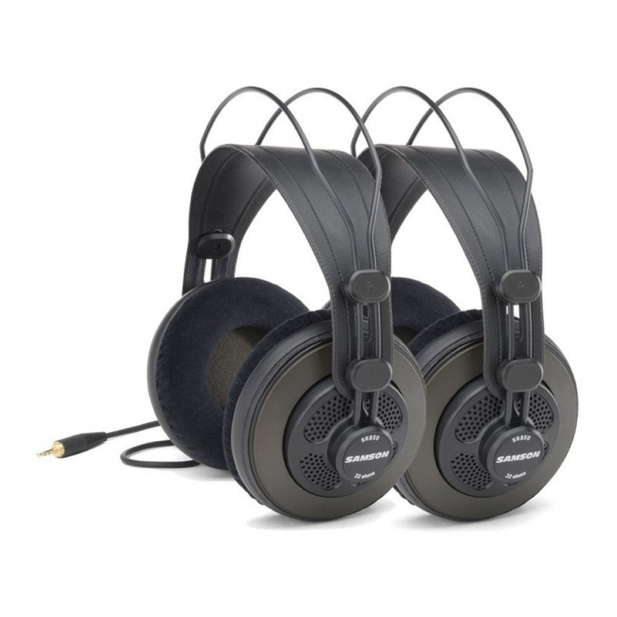 Samson SR850 Professional Studio Reference Headphones - 2 Pack